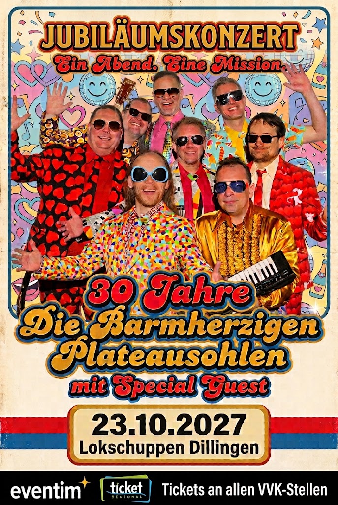 30 Jahre „Die barmherzigen Plateausohlen“